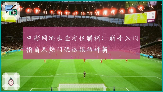 中彩网玩法全方位解析：新手入门指南及热门玩法技巧详解